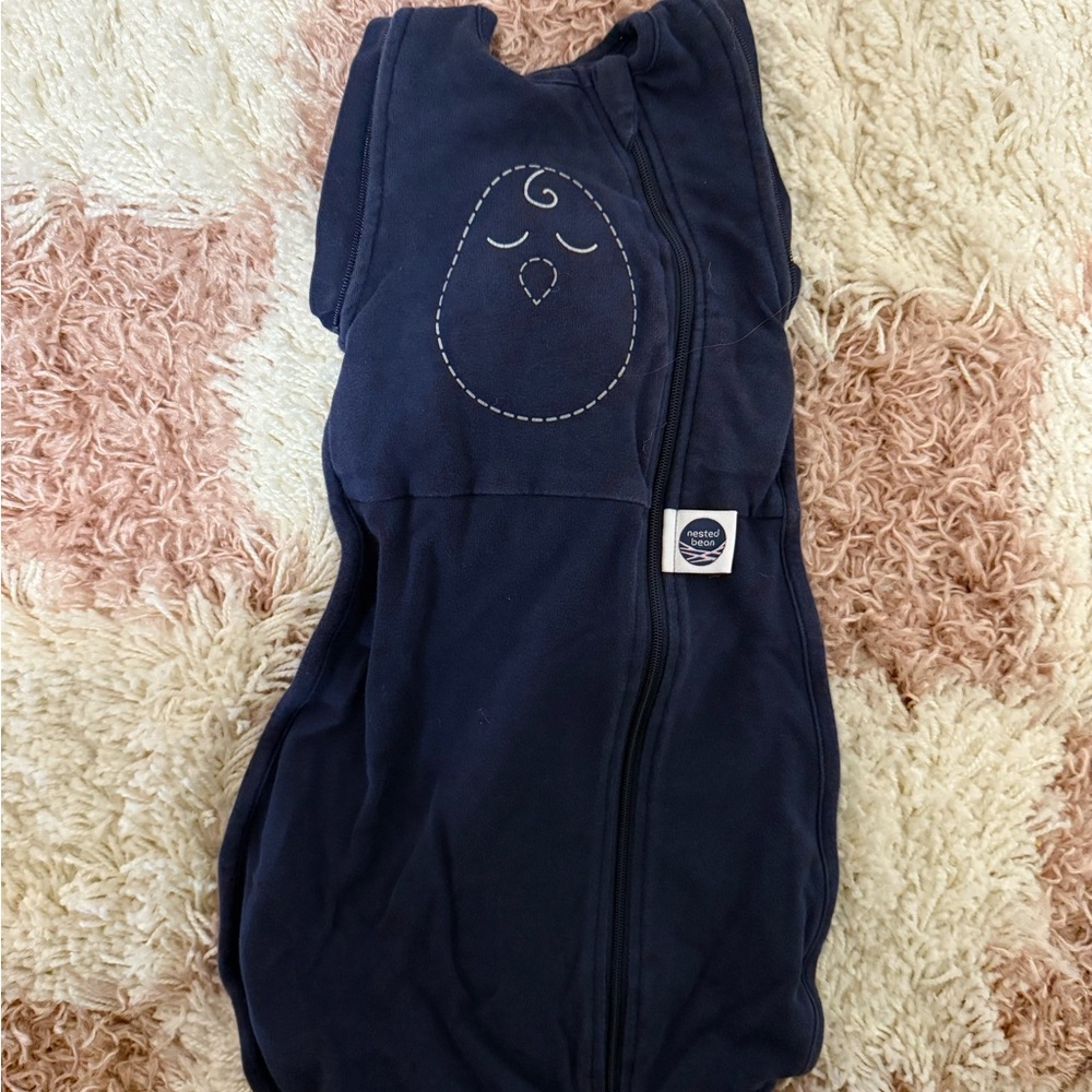 Navy Blue Baby Sleep Sack size NB